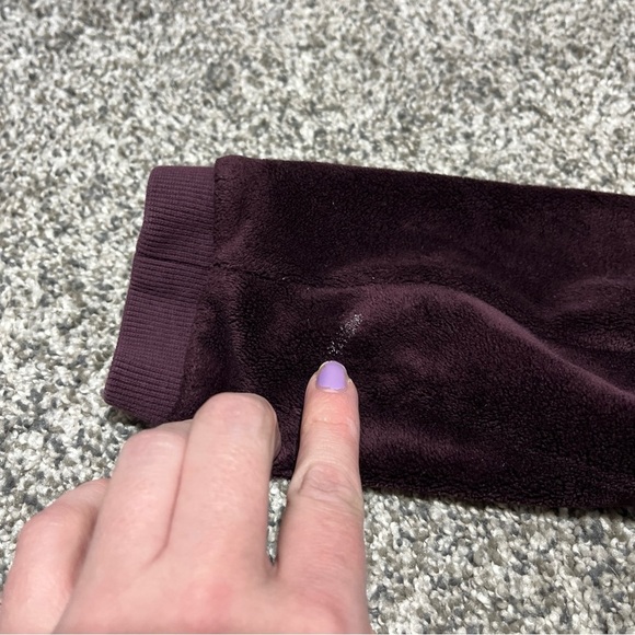 Athleta Girl Feelin' Great 2.0 Girls Sweatshirt L 12 Purple Soft Note - Picture 6 of 11